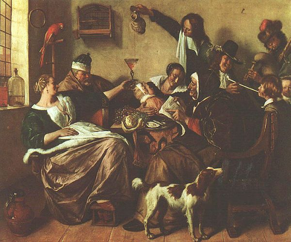 Jan Steen The Artist's Family